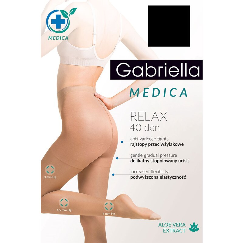 Punčochy Gabriella Medica Relax 40 DEN Code 111