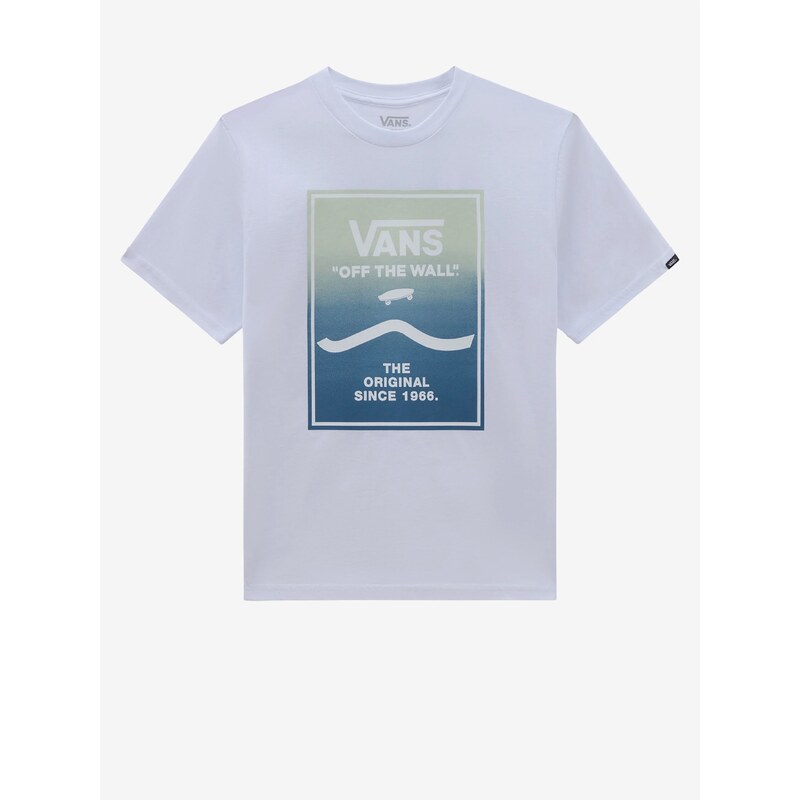 Bílé dětské tričko VANS Print Box 2.0 - Holky