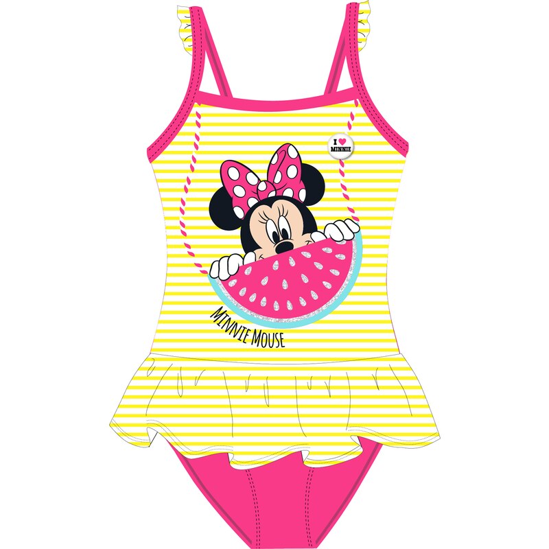 Minnie Mouse - licence Dívčí plavky - Minnie Mouse 5244B541,