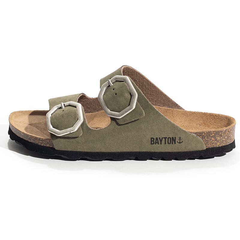 Bayton Pantofle Atlas khaki