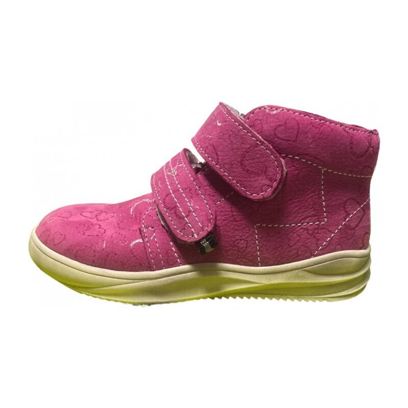 BOOTS4YOU Boots4U dětská kotníková obuv T 119V růžová potisk 91428032