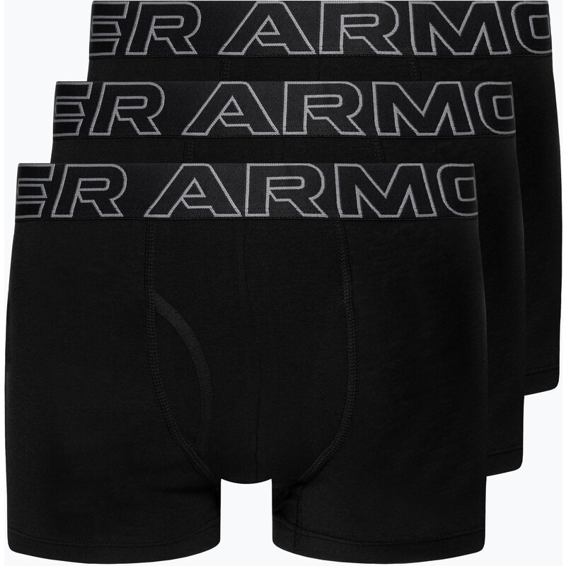 Pánské boxerky Under Armour Perf Cotton 3 ks black