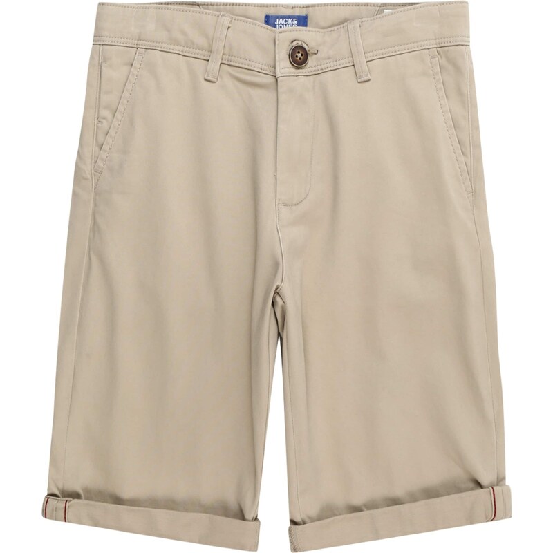 Jack & Jones Junior Kalhoty JJIBowie tmavě béžová