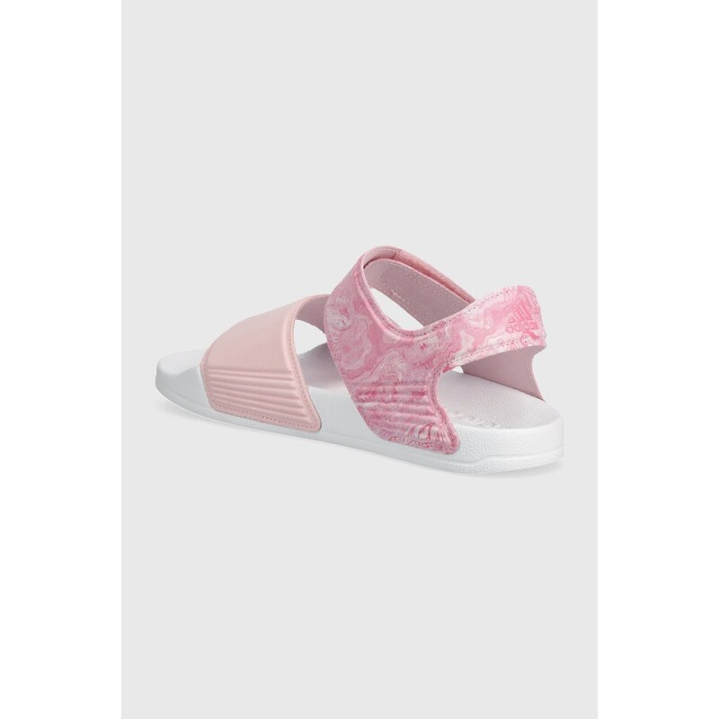 Dětské sandály adidas ADILETTE SANDAL K růžová barva