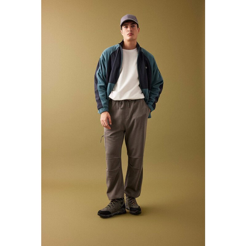 DEFACTO Oversize Fit Wide Leg Discovery Licensed With Cargo Pocket Sweatpants