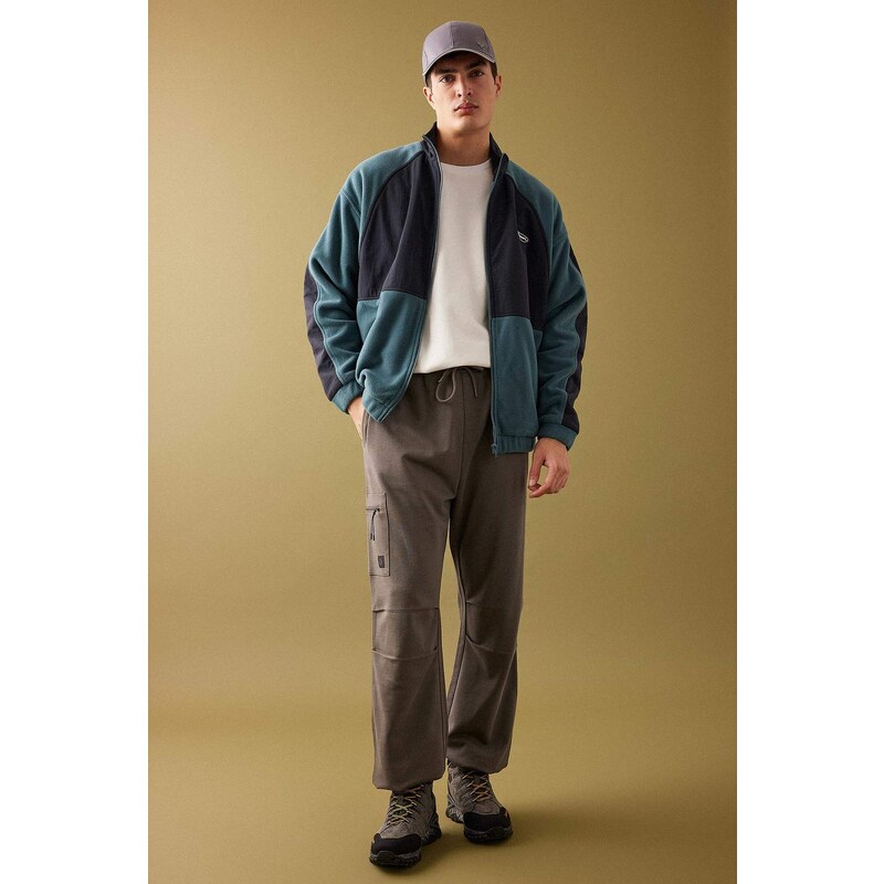 DEFACTO Oversize Fit Wide Leg Discovery Licensed With Cargo Pocket Sweatpants