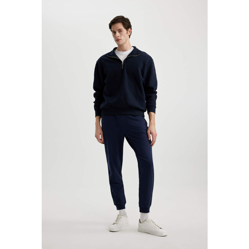 DEFACTO Slim Fit Rib Hem Sweatpants