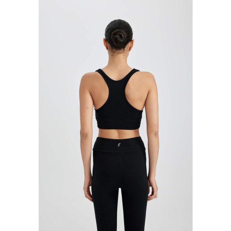 DeFactoFit Crew Neck Sports Bra