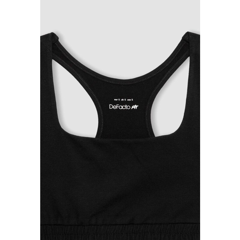 DeFactoFit Crew Neck Sports Bra