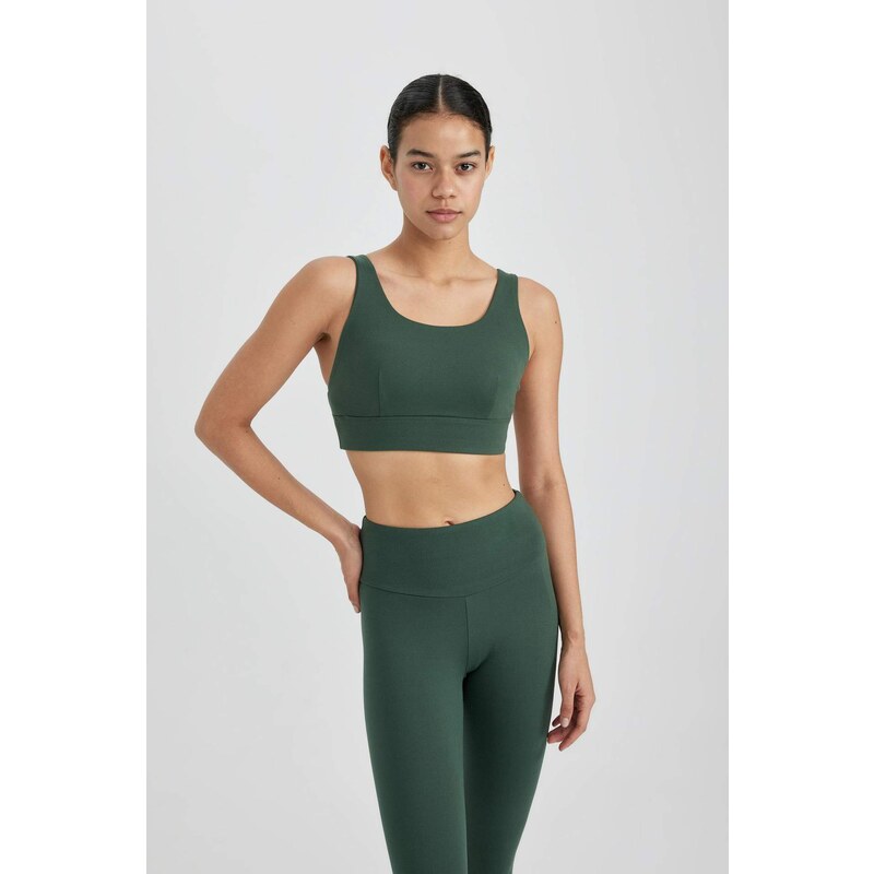 DeFactoFit Crew Neck Sports Bra