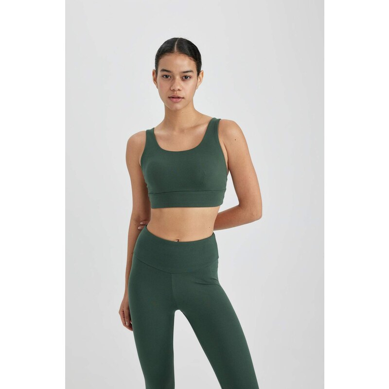 DeFactoFit Crew Neck Sports Bra