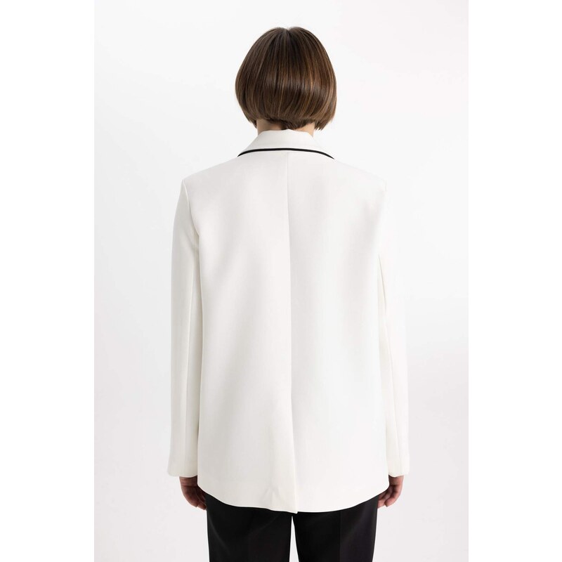 DEFACTO Oversize Fit Jacket Collar Blazer