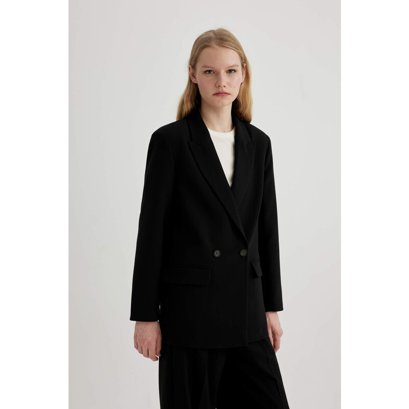 DEFACTO Oversize Fit Blazer Jacket