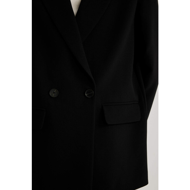 DEFACTO Oversize Fit Blazer Jacket