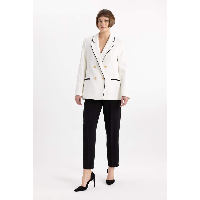 DEFACTO Oversize Fit Jacket Collar Blazer