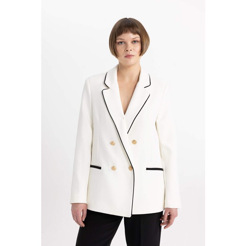 DEFACTO Oversize Fit Jacket Collar Blazer