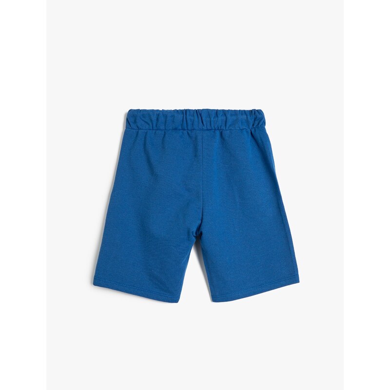 Koton Tie Waist Shorts Basic Pocket Cotton Cotton