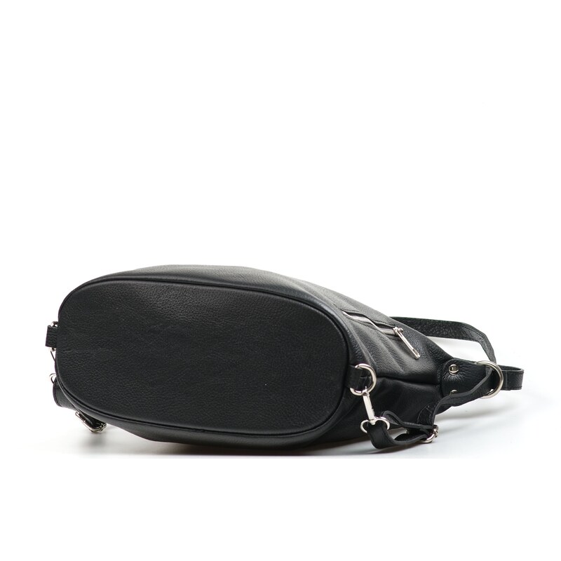 Blaire Kožená kabelka - batůžek Coletta černá