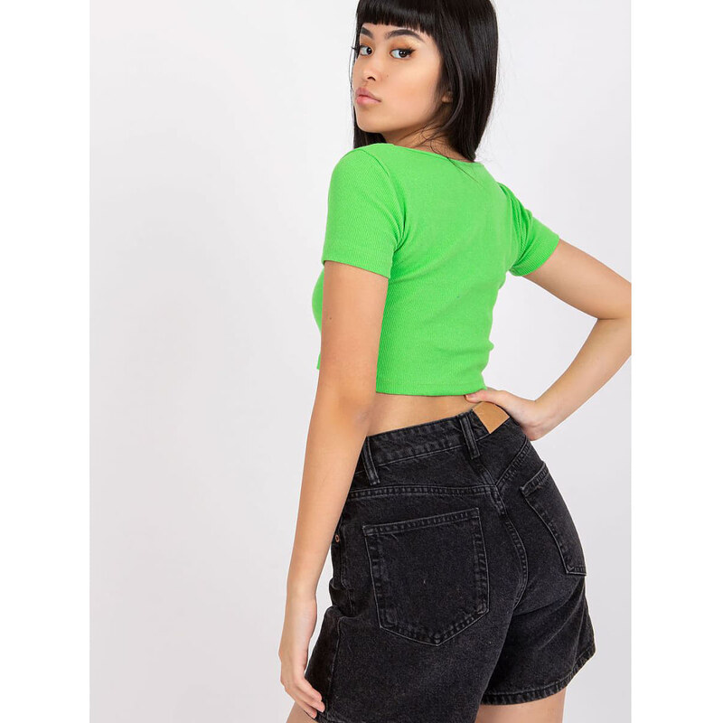 Top Rue Paris model 178092 Green