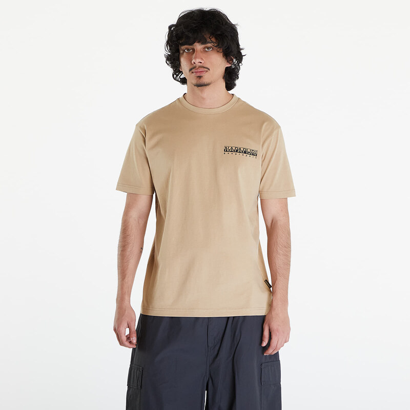 Pánské tričko Napapijri Kotcho Short Sleeve T-Shirt Beige