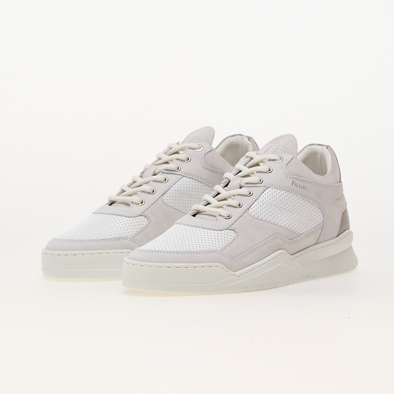 Filling Pieces Low Top Ghost Paneled White