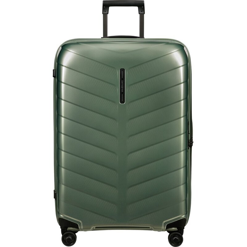 Samsonite Skořepinový cestovní kufr Attrix L 97 l hnědá