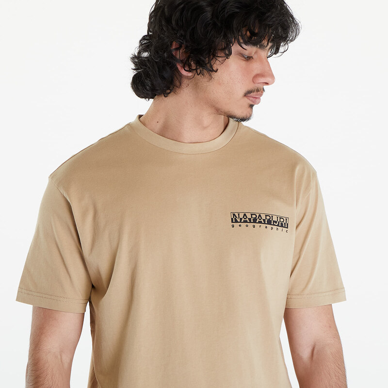 Pánské tričko Napapijri Kotcho Short Sleeve T-Shirt Beige