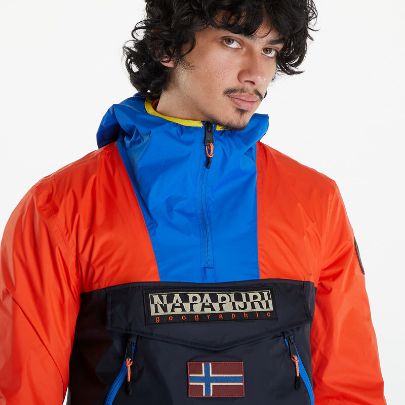 Pánská větrovka Napapijri Rainforest Wb Pkt V2 Jacket Multicolor