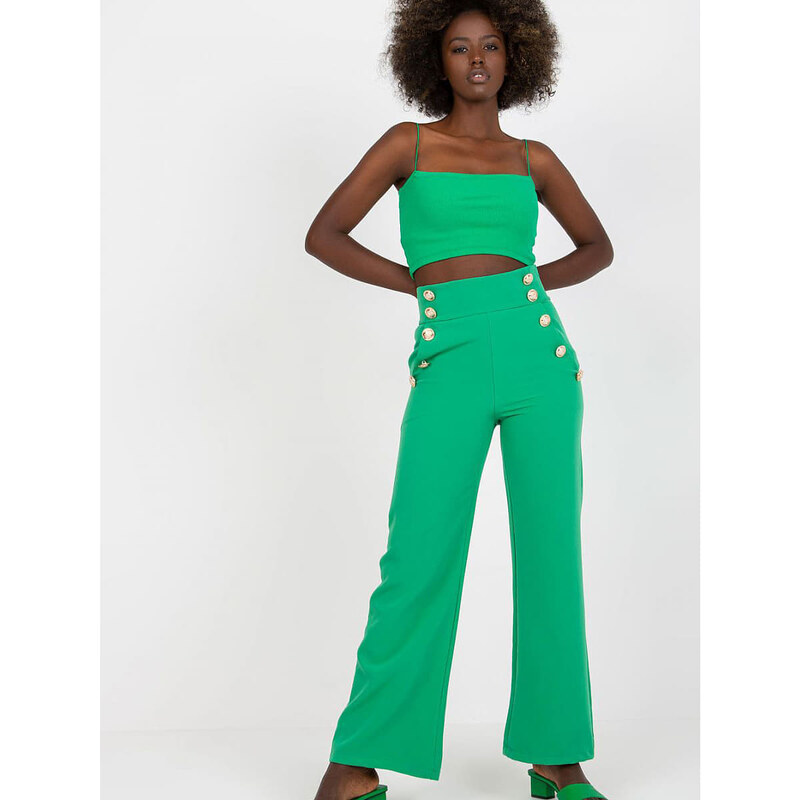 Dámské kalhoty Italy Moda model 166963 Green