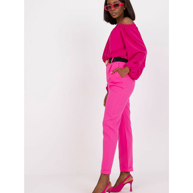 Dámské kalhoty Italy Moda model 179696 Pink