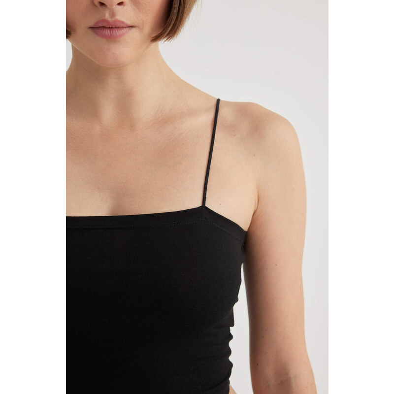 DEFACTO Crop Cotton Undershirt