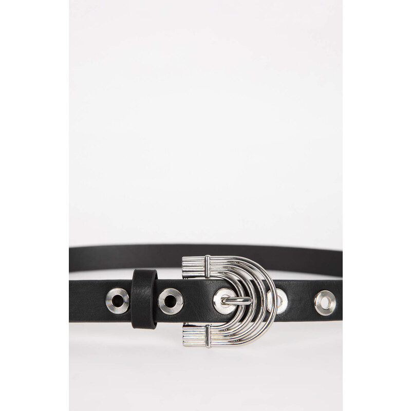 DEFACTO Woman Faux Leather Classic Belt