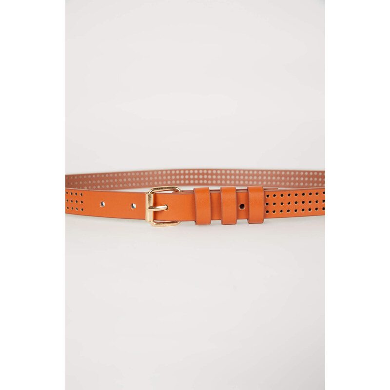 DEFACTO Woman Faux Leather Dual Classic Belt