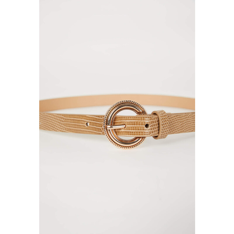 DEFACTO Woman Faux Leather Dual Classic Belt