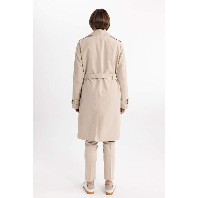 DEFACTO Waterproof Regular Fit Trenchcoat