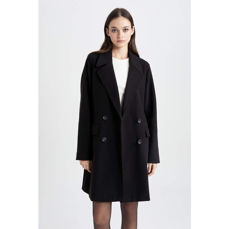 DEFACTO Relax Fit Cachet Coat