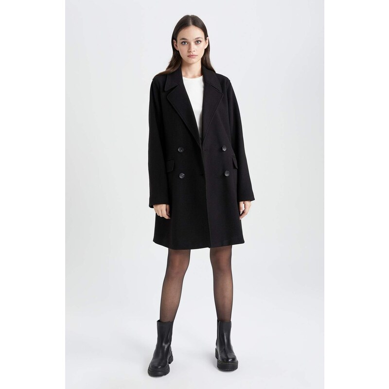 DEFACTO Relax Fit Cachet Coat