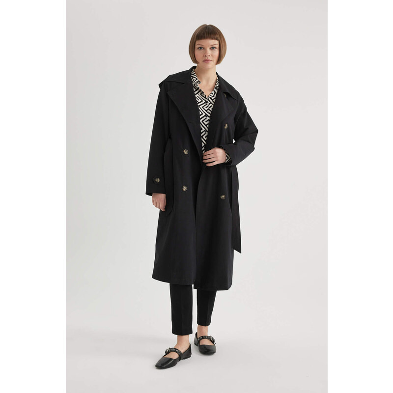 DEFACTO Regular Fit Trench Coat