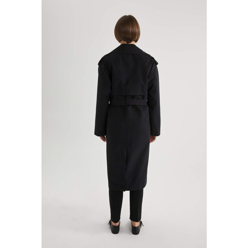 DEFACTO Regular Fit Trench Coat