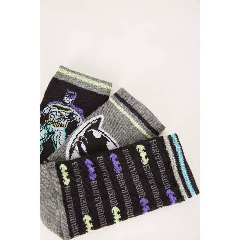 DEFACTO Boy Batman Licence 3 piece Short Socks