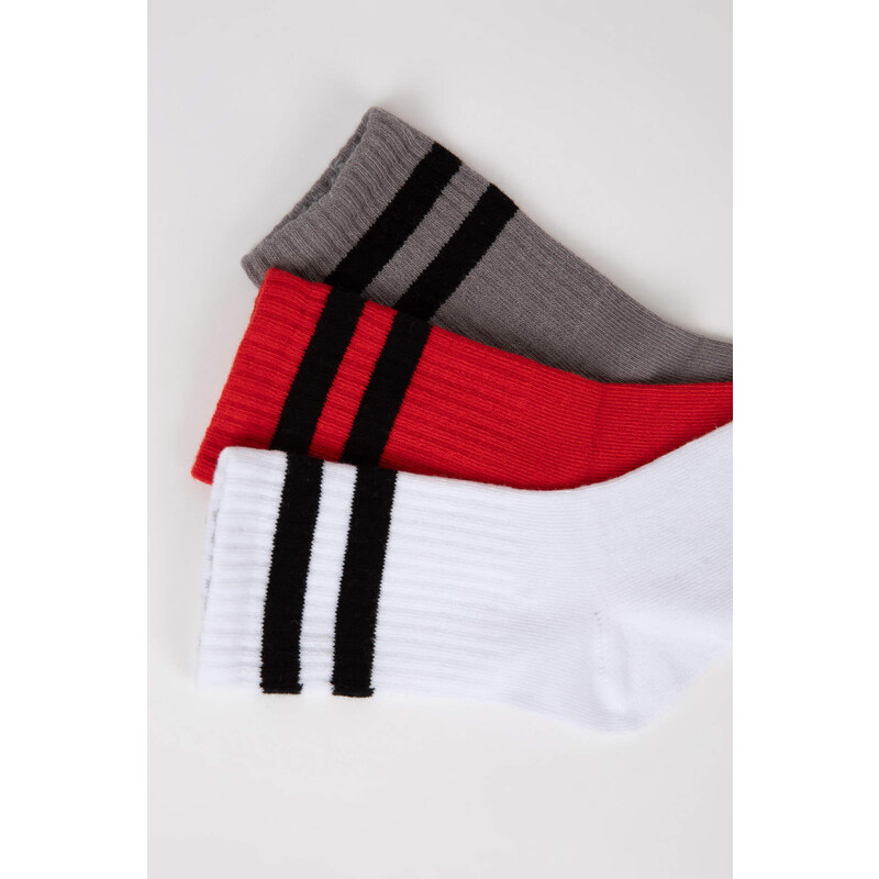 DEFACTO Boy 3 Piece Cotton Long Socks