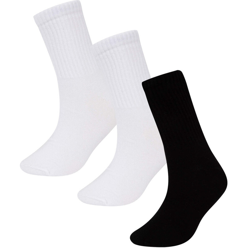 DEFACTO Boy 3 Piece Cotton Long Socks