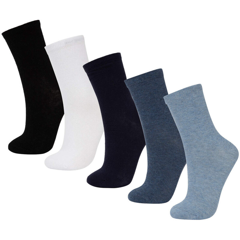 DEFACTO Boy 5 Piece Cotton Long Socks