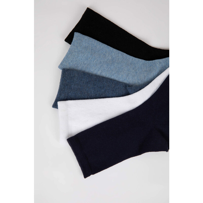 DEFACTO Boy 5 Piece Cotton Long Socks