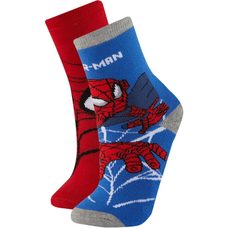 DEFACTO Boy Spiderman Licensed 2 piece Winter Socks