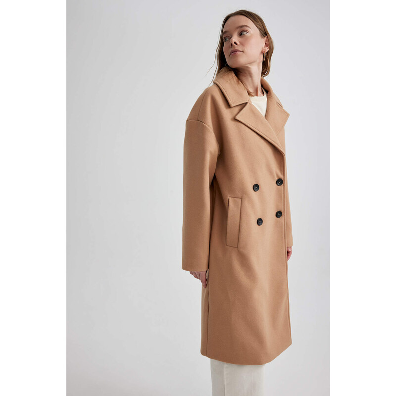 DEFACTO Regular Fit Taffeta Cahcet Coat