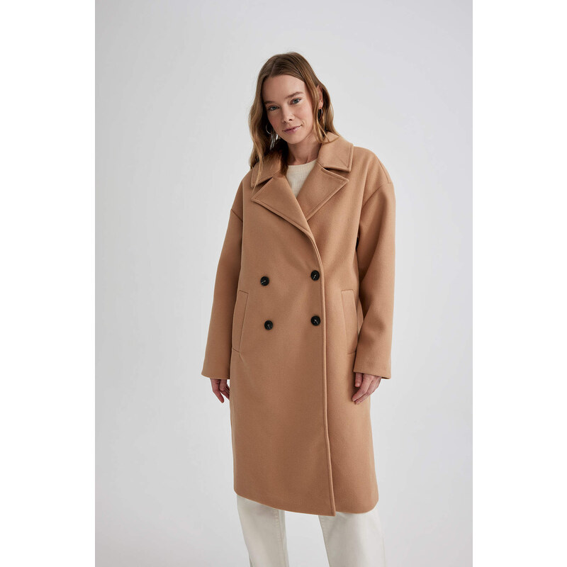 DEFACTO Regular Fit Taffeta Cahcet Coat