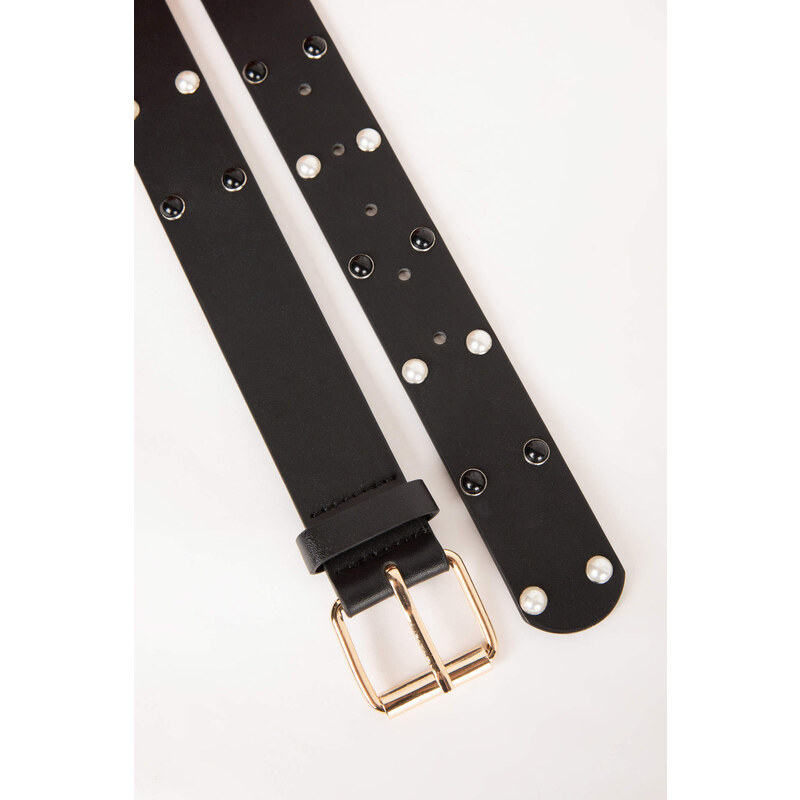 DEFACTO Woman Faux Leather Classic Belt