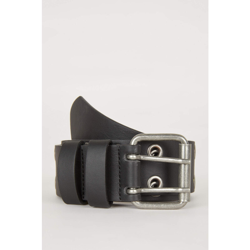 DEFACTO Man Faux Leather Jean Belt