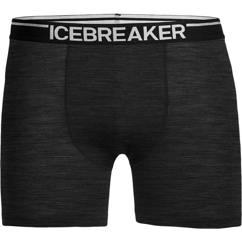 ICEBREAKER Sportovní spodní prádlo Anatomica černá / černý melír